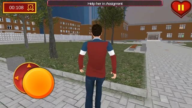 My girlfriend Virtual High School Simulator Gameplay смотреть онлайн