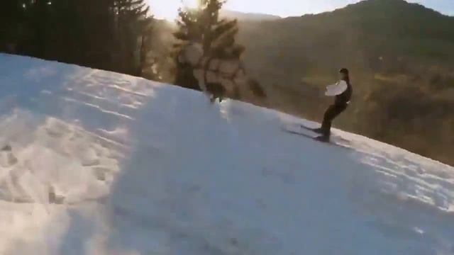 Grand Theft Horse | Как быстро украсть коня | Лыжи, конь, Айдындындай | Coub of Day смотреть онлайн