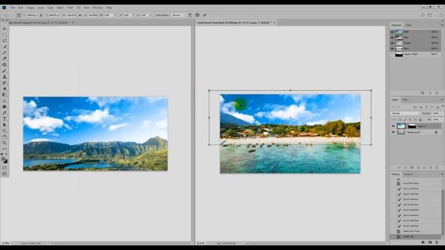 Photoshop Tips - How to replace sky | Photoshop tutorial смотреть онлайн