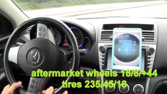 Wheels and tires upsizing - 100km - h speed test смотреть онлайн