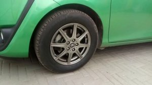 TOYOTA Sienta гибрид 2015 г. ( увеличиваем клиренс ) Дорожный просвет 170м.м.