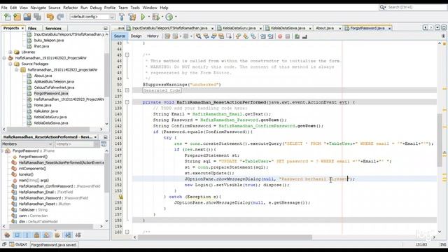 LIVE Coding - Latihan Tugas Akhir Membuat Aplikasi Input Data Siswa Menggunakan Java Netbeans #java смотреть онлайн