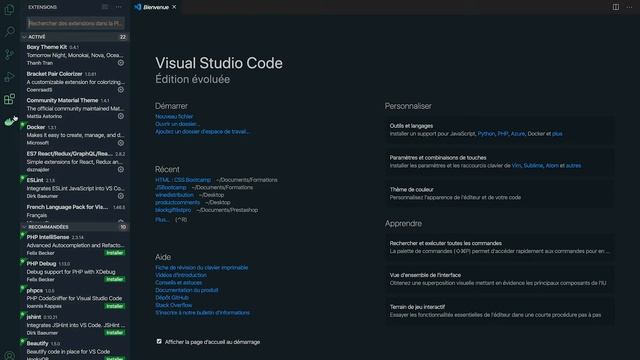 Apprendre HTML/CSS #1 - Installer un éditeur de code (VS Code) смотреть онлайн