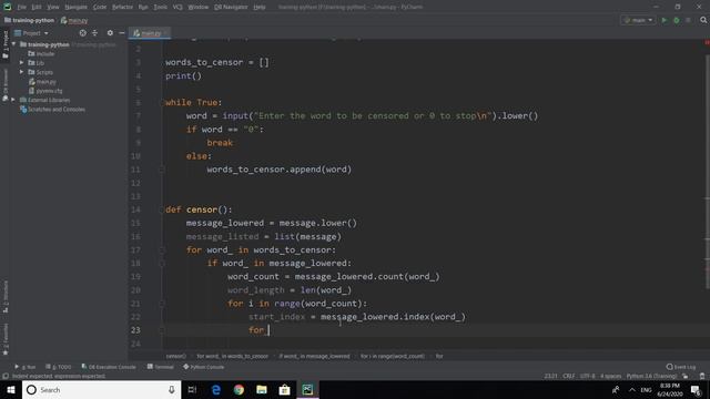 Arabic Python Course | كورس بايثون عربي 15 (Project #2 Solution) смотреть онлайн