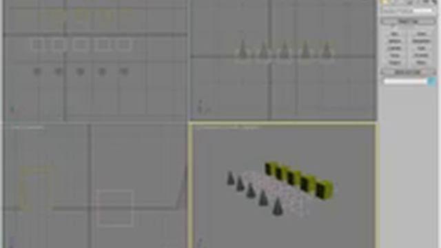 3D Max. 2. Основы работы: создание и трансформация объектов, параметры объектов. смотреть онлайн
