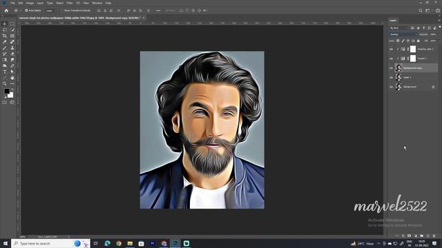 Smudge Oil Painting Effect Tutorial | Digital Painting Tutorial Photoshop CC 2022 UNITED STATES смотреть онлайн