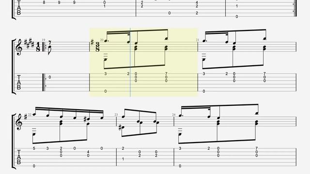 waltz in e major(op32.no.2)by fernando sor guitar tab смотреть онлайн