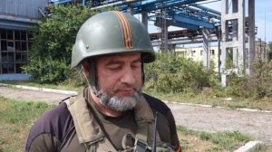 Комбат позывной» Белый « о боях на Азоте Северодонецка ??