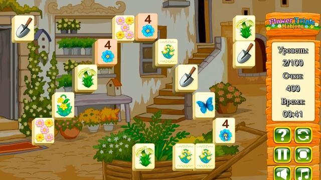 Тройной Маджонг - Цветы и огород, как играть онлайн на Z-Game.XYZ смотреть онлайн