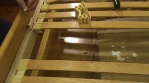 Ремонт кровати с ламелями