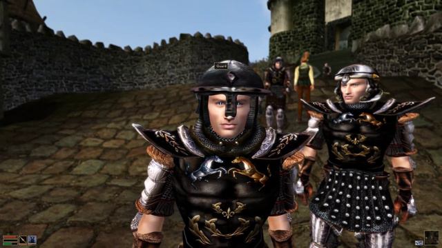 Modded Morrowind, Caldera from Balmora to visit the scamp. смотреть онлайн