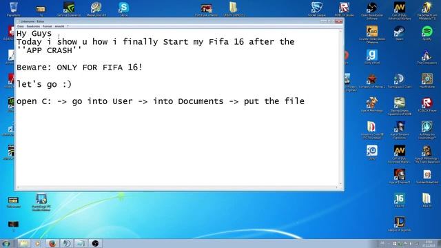 FIFA 16 ''APPCRASH'' SOLVED ! смотреть онлайн