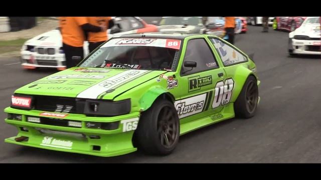 650HP Toyota Corolla AE86 drifted by 16 year old Stavros Grillis смотреть онлайн