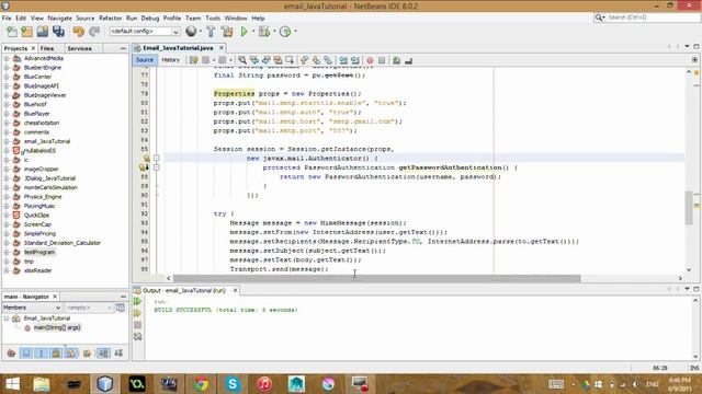 Java How To : Mail API смотреть онлайн