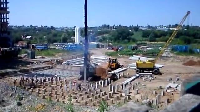 Забивка Свай Под ЖК Звёздный Ростов-на-Дону СП77А смотреть онлайн