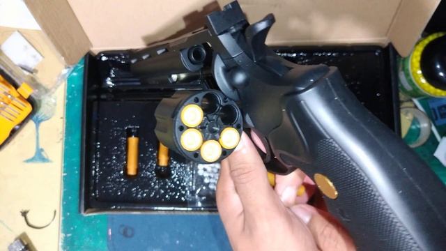 Unboxing revólver de Airsoft g.36 qgk смотреть онлайн