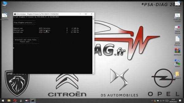 Diagbox 9 Cleaner by PSA-DIAG.FR