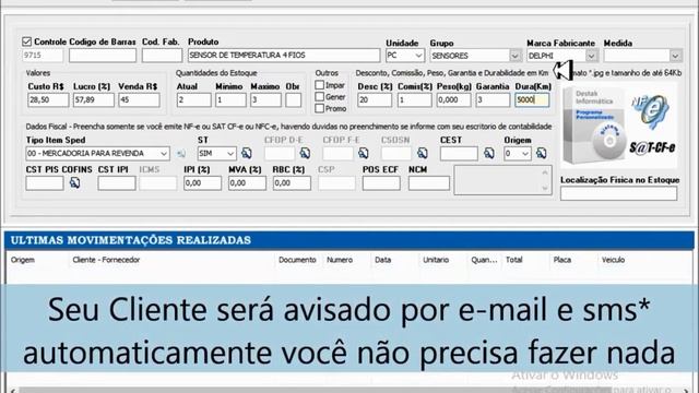 3 Primeiros passos com o Destak Sistema Auto Center - Software Centro Automotivo e Oficina Mecanica смотреть онлайн