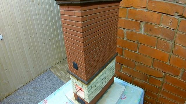 Тест отопительной печи из кирпича БУРАТИНО для отопления дома до 35 м.2. Печь между двумя комнатами смотреть онлайн