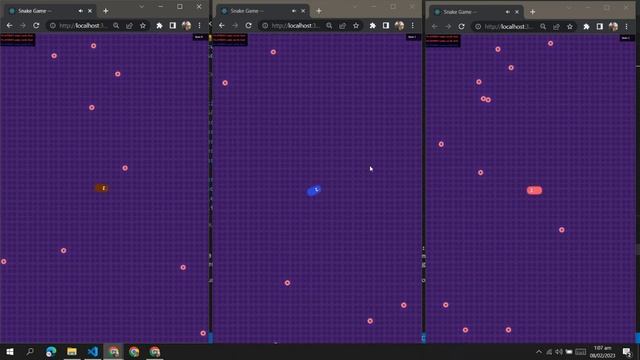 Multiplayer SNAKE GAME using REACT JS, SOCKET.IO and NODE JS смотреть онлайн