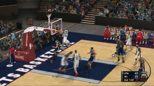NBA 2K11 Online: Anthony Morrow goes BESERK! Jazz (Amedawg00) @ Nets(Dayanni) смотреть онлайн