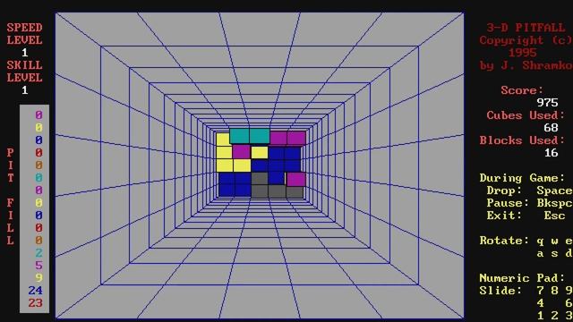 IT'S LIKE TETRIS - 3-D Pitfall смотреть онлайн