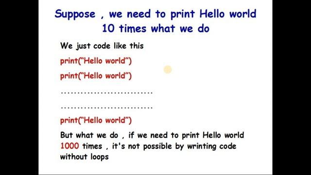 # 18 What is meant by looping in Python ? смотреть онлайн