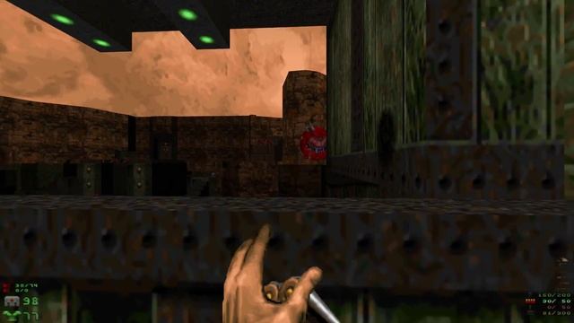 Doom 2 Forest Swords - MAP03 Guerilla Skeletons - All Secrets UHD 4K смотреть онлайн