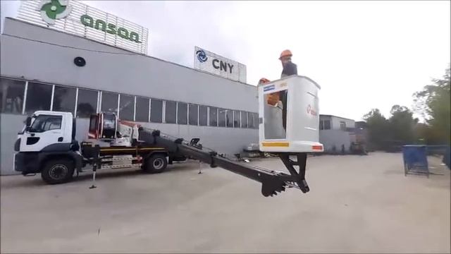 ATVP 25 AERIALBASKET CRANE PLATFORM FORD 1833 смотреть онлайн