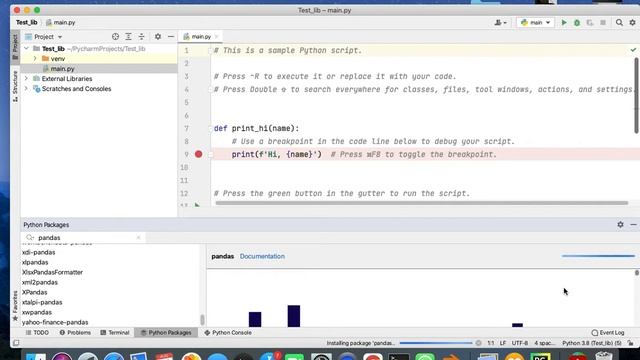 How to install/import libraries in Pycharm Python смотреть онлайн