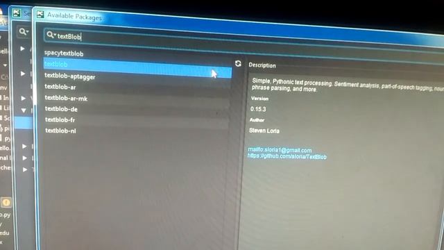 How to install textblob in pycharm ide смотреть онлайн