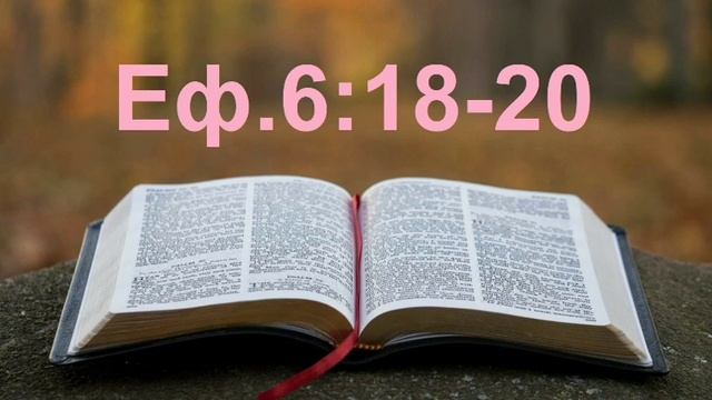 Разбор Слова. Еф.6:18-20 смотреть онлайн