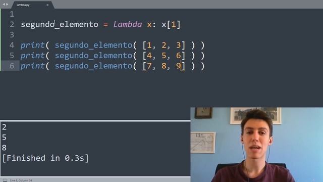 ¿Cómo usar funciones lambda en Python? смотреть онлайн