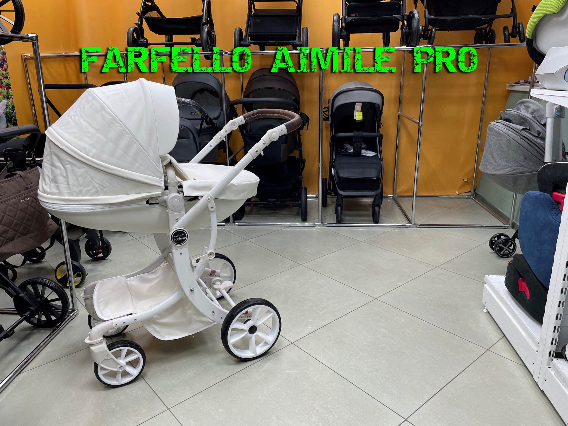 ???ОБЗОР НА КОЛЯСКУ - ТРАНСФОРМЕР FARFELLO AIMILE PRO??? смотреть онлайн