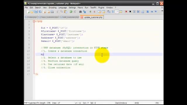 07 PHP MySQL - Simple CRUD - Edit Data pt2 смотреть онлайн