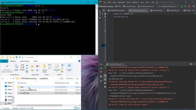 Automated file streaming using paramiko. смотреть онлайн