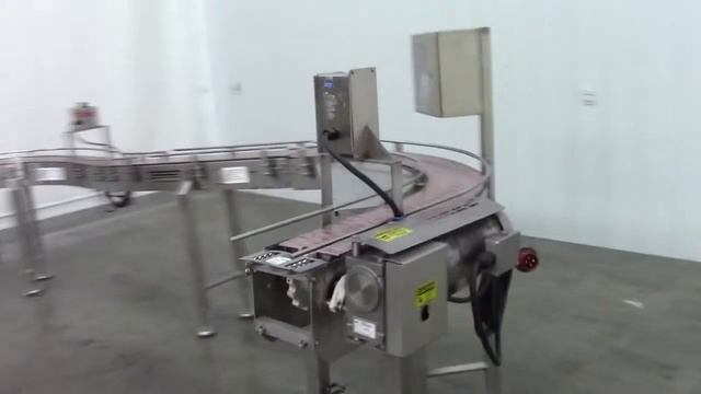 Used Stainless Steel Conveyor 8"W x15'L C3835 смотреть онлайн