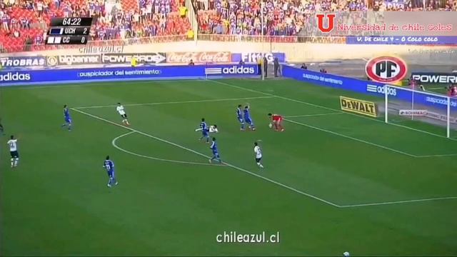 Universidad de Chile 4 - 0 Colo colo Resumen Playoffs Semifinal Vuelta Apertura 2012 + Declaracione смотреть онлайн
