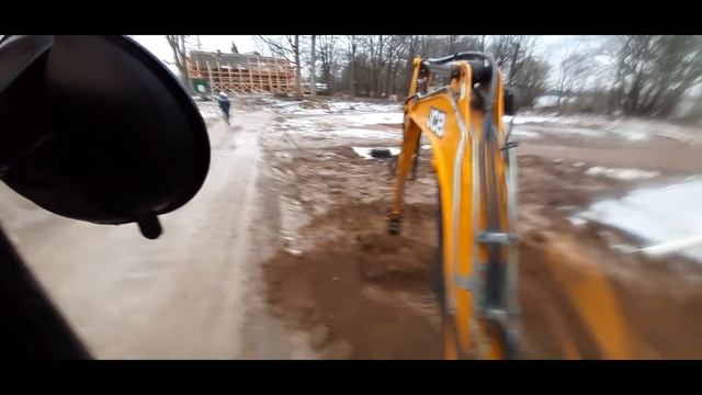 JCB 8035 в работе. Первый день на этой игрушке смотреть онлайн