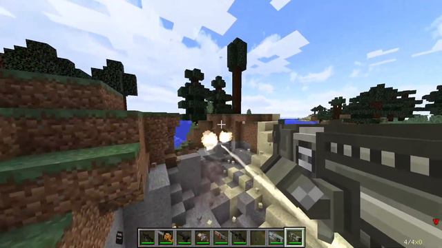 ШУТЕР В МАЙНКАРФТЕ! МОДЫ МАЙНКРАФТ смотреть онлайн