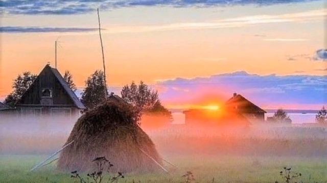 🐑🐥🕊ДЛЯ УСПОКОЕНИЯ НЕРВНОЙ СИСТЕМЫ. 🥀УТРО В РУССКОЙ ДЕРЕВНЕ. Релакс. 🍁АСМР. Звуки деревни. смотреть онлайн
