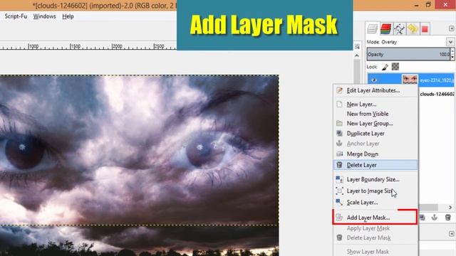 How to Blend Two Images Together using GIMP | Photoshop Alternative | #32 смотреть онлайн