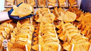 Массовое производство еды! Как приготовить хлеб в форме рыбы - Korean Street Food