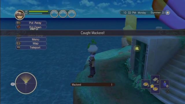 Rune Factory: Tides Of Destiny HD Walkthrough Part 89 - Fishing With Joe The Bro смотреть онлайн