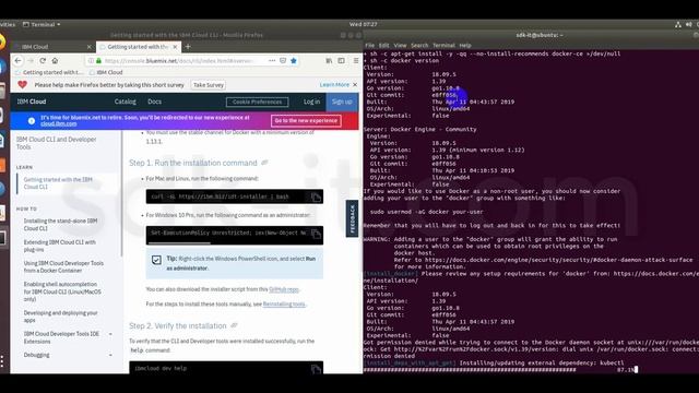 How To Install IBM Cloud Developer Tools CLI On Ubuntu Linux смотреть онлайн