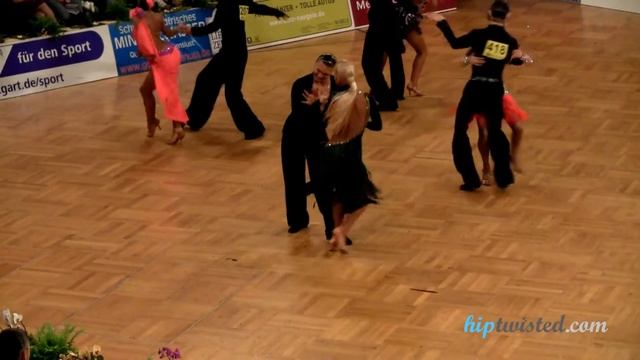 Yuriy Simachev - Anastasia Klokotova, GOC Stuttgart 2012, WDSF Grand Slam latin, 4. round - jive смотреть онлайн