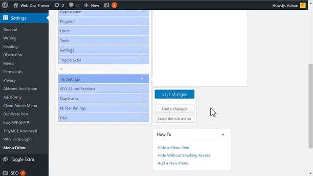 Sắp Xếp, Ẩn Hiện Menu Admin WordPress | Làm Web Dễ Ợt смотреть онлайн
