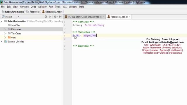Robot Framework: Write User-defined keywords (Resource Files) смотреть онлайн