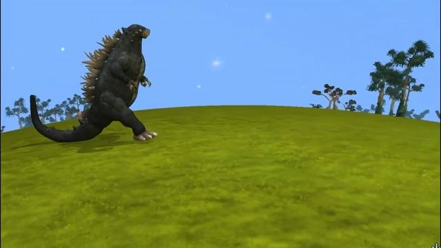 Giant Gorilla vs Godzilla (2019) | SPORE смотреть онлайн