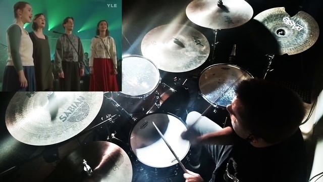 Ievan Polkka Rock Drum Jam (Loituma Cover) смотреть онлайн